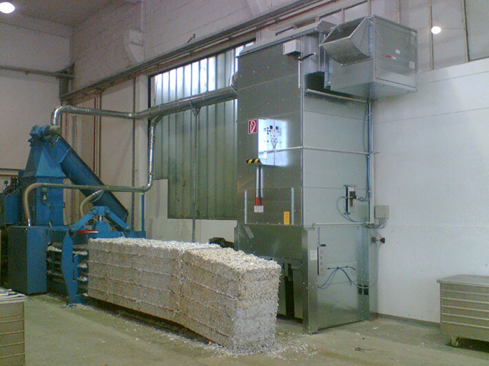 Vacomat N-1000 for paper extraction