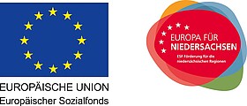 Logo EU Europäischer Sozialfond - Europa für Niedersachsen