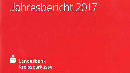 tytuł raporcie rocznym 2017 Kreissparkasse Sigmaringen