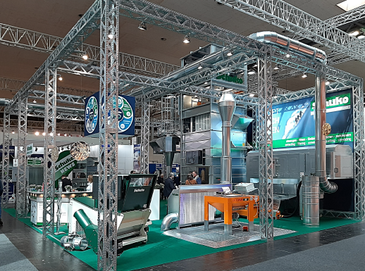 Picture of our stand at Ligna