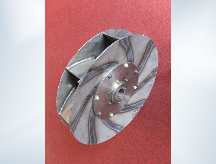closed version of a fan impeller